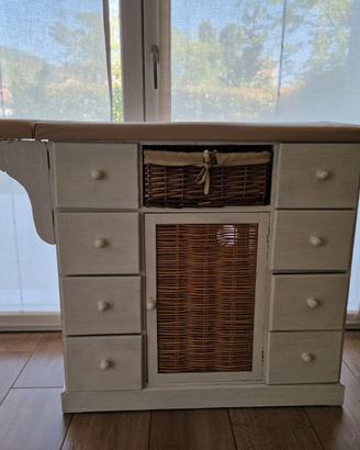 Mobile Asse da Stiro a Scomparsa Shabby Chic