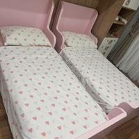 2 lettini singoli ikea baby  pari al nuovo