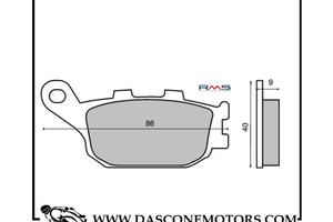 Pastiglie Freno POSTERIORI HONDA FAZER 600 2004 20