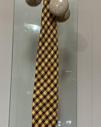 Cravatta vintage 100% seta