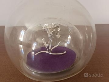 Scultura floreale ag800 MASTRO 7 in bottiglia