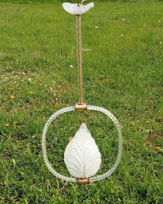 Lampadario Barovier e Toso in vetro di Murano 