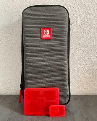 Astuccio per Nintendo Switch Lite + portaschede