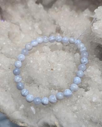 Bracciale Agata blu Lace