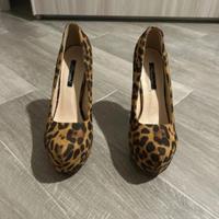 Décolleté Fersini leopardate