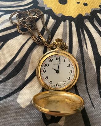 Orologio da tasca Geneches con catena – Vintage