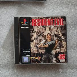 RESIDENT EVIL 1 PRIMA STAMPA PS1 ITA COME NUOVO 