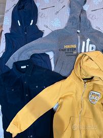 Stock felpe 8-9 anni