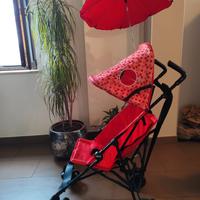 Passeggino chicco snappy col.rosso
