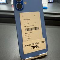iPhone 16 Plus 128 GB