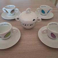 Set 4 tazzine e zuccheriera Collezione AIien Byrne