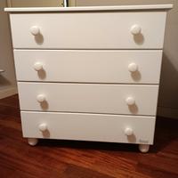 cassettiera per vestiti bambini