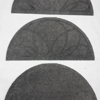 5 tappeti in moquette