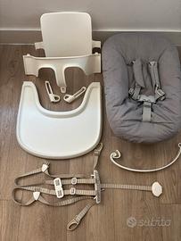 New Born Set Stokke + Baby Set + Vassoio + Cintura
