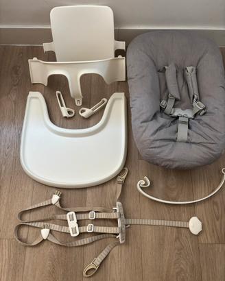 New Born Set Stokke + Baby Set + Vassoio + Cintura