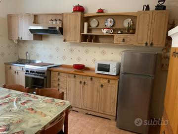 Cucina stile MONTAGNA con elettrodomestici