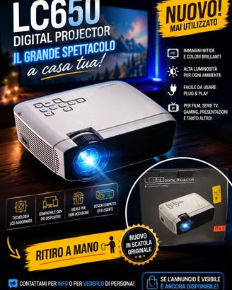 Videoproiettore LCD LC650 – NUOVO