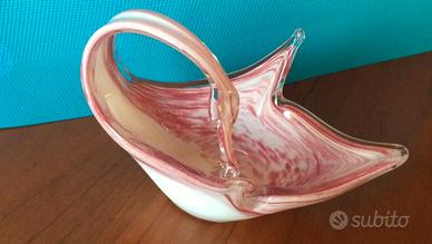 Porta oggetti Cigno - Arte Murano by SILVESTRI