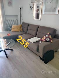 Divano 3 posti con chaise longue