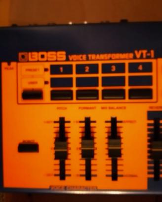 VT-1 BOSS TRASFORMA LA TUA VOCE