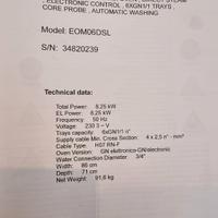 Forno tecnocombi elettrico tecnoinox