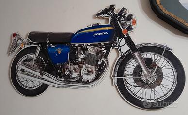 Honda 750 Four 1972  Cartonato sagomato 100x60
