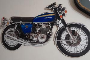 Honda 750 Four 1972  Cartonato sagomato 100x60