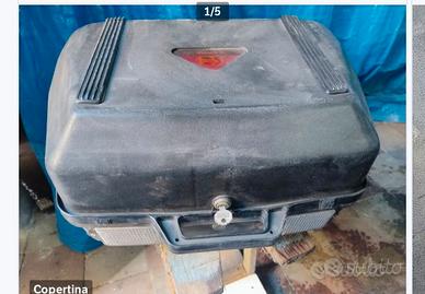 Valigione per Vespone con chiave + staffa