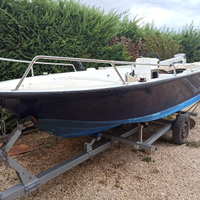 Barca Ombrina + Motore Yamaha 25 CV Top 700