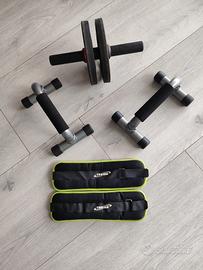 manubri, addominali, cavigliere