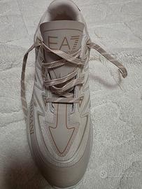 Scarpe bianche nuove Giorgio Armani EA7