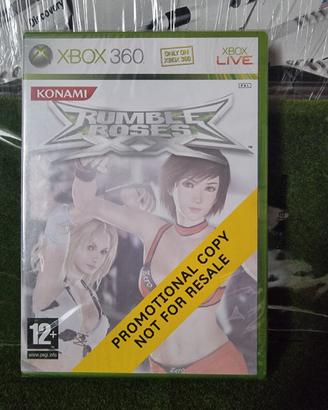 Rumble Roses xbox 360 nuovo promotional copy raro 