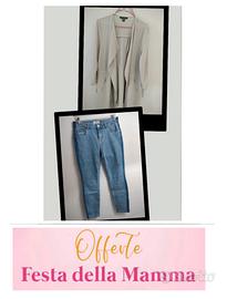 Coprispalle elegante Primark + Jeans Essentiel 