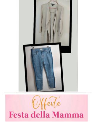 Coprispalle elegante Primark + Jeans Essentiel 