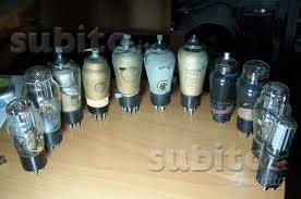Valvole radio d'epoca amplificatore a valvola hifi