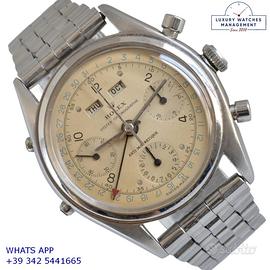 ROLEX Dato Compax 4767 Jean-Claude Killy ivory
