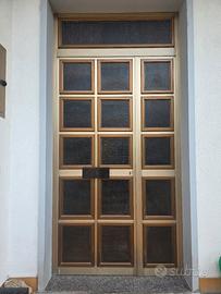 Portone in alluminio 