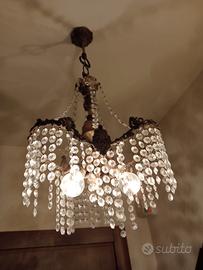 lampadario cristallo