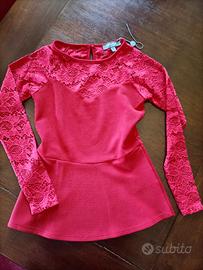 blusa rossa  Camomilla  - nuova - taglia  40