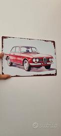 Targa vintage Alfa Romeo