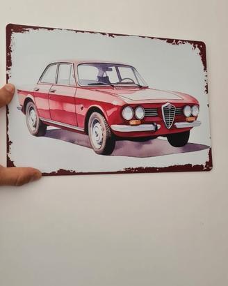 Targa vintage Alfa Romeo