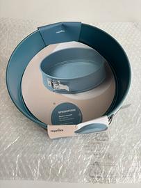 Stampo per torte a cerniera nuovo acciaio d. 24 cm