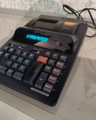 Calcolatrice Casio DR-320ER vintage funzionante