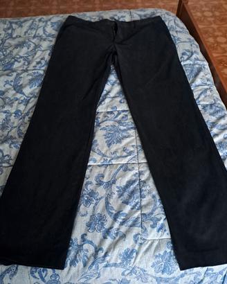 Pantaloni Neri  in cotone (uomo).
