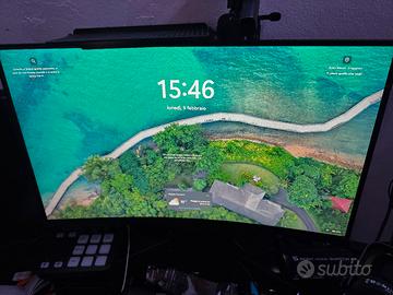 Monitor Gaming Curvo 27" 180Hz Rapid VA – MSI G27C