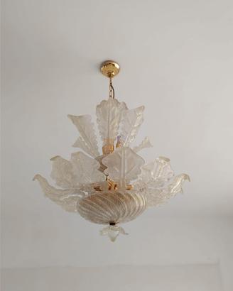 Lampadario  in vetro di Murano 