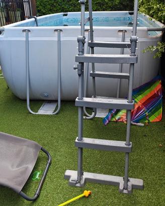 Piscina inntex 4x2 completa