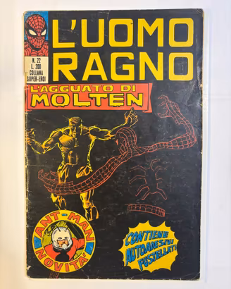 Uomo Ragno n.22 Editoriale Corno 1971