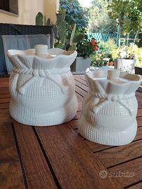 Vasi ceramica "sacco di soldi"