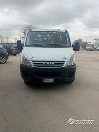 Iveco Daliy 35c15 cassone fisso gru e cestello